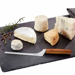 Triangle Hard Cheese Knife with Plum Wood Handle