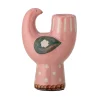 Trudy Pink Bird Candle Holder
