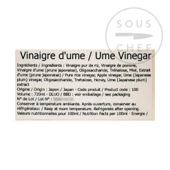 Ume Drinking Vinegar, 720ml