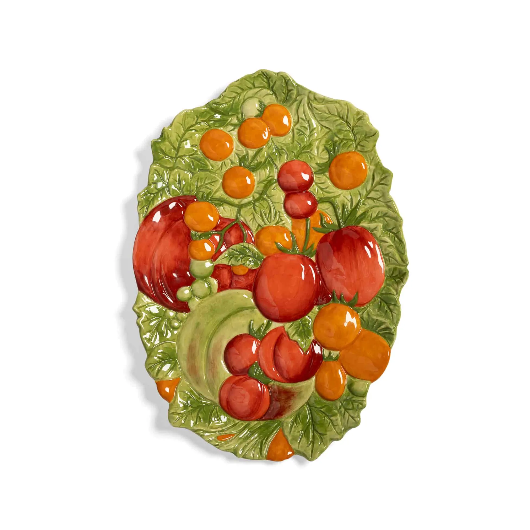 Vegetable Ceramic Platter, 37.5cm
