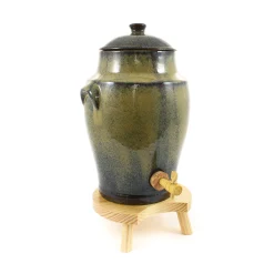 Vinaigrier - Stoneware Vinegar Making Barrel