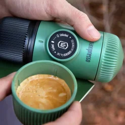 Wacaco Nanopresso Moss Green Elements Handheld Espresso Maker
