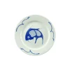 White & Blue Carp Side Plate, 20cm