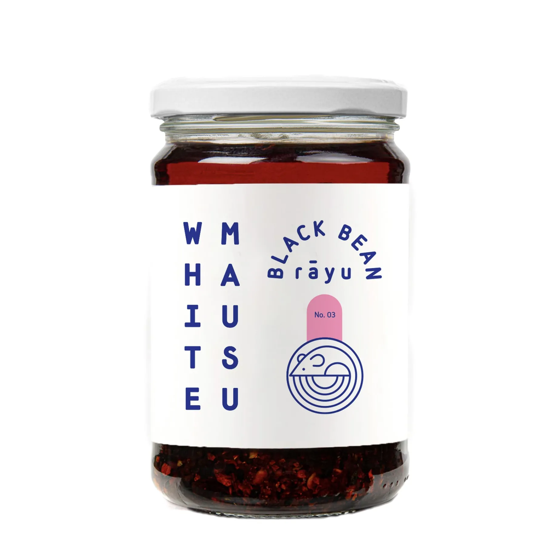 White Mausu Black Bean Rayu, 240g
