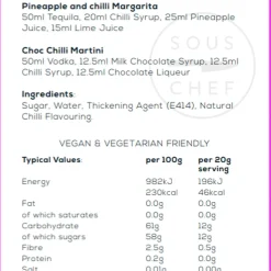 William Fox Premium Chilli Syrup, 750ml