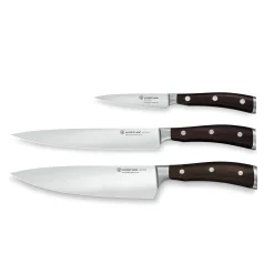 Wusthof Ikon 3 Piece Knife Set