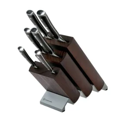 Wusthof Ikon 7 Piece Knife Block Set