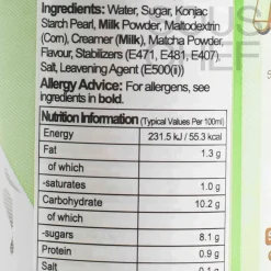 12x Boba Matcha Milk Tea, 470ml