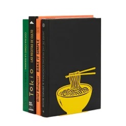 Yellow Ramen Metal Bookend