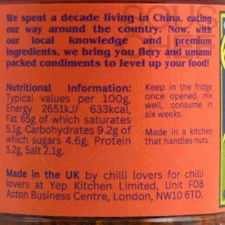 Yep Kitchen Garlic Chilli Oil with Beef, 160g