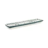 Yesil Ve Beyaz Boyali Serving Tray, 26.5x8cm