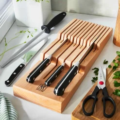Zwilling Beechwood 12 Slot Knife Storage